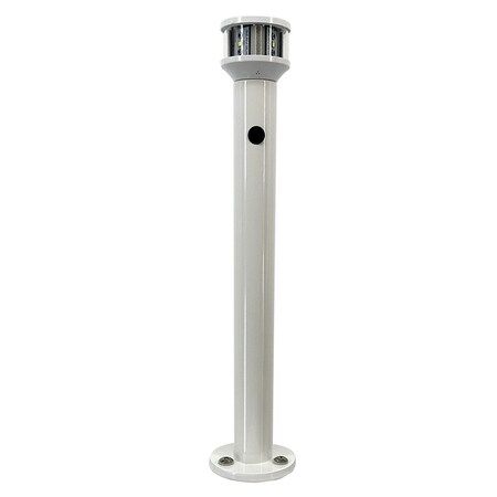 Seaview 36in Fixed Light Post w/All-Round LED Light SVLTP36LED
